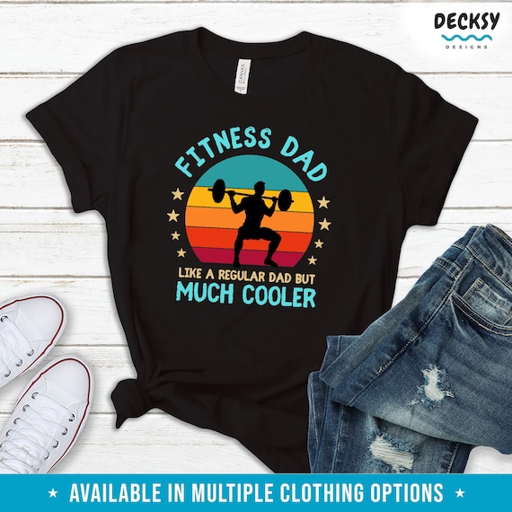 Fitness Gym Shirt, Dad Workout Gift, Gym Dad Tee, Gift For Husband, Funny Gym Tank, Birthday Gift for Men, Powerlifting Weightlifting Gift