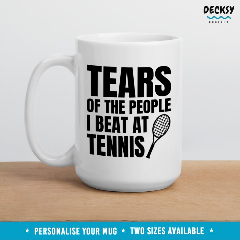 DecksyDesigns Tennis Mug - Thumbnail 3