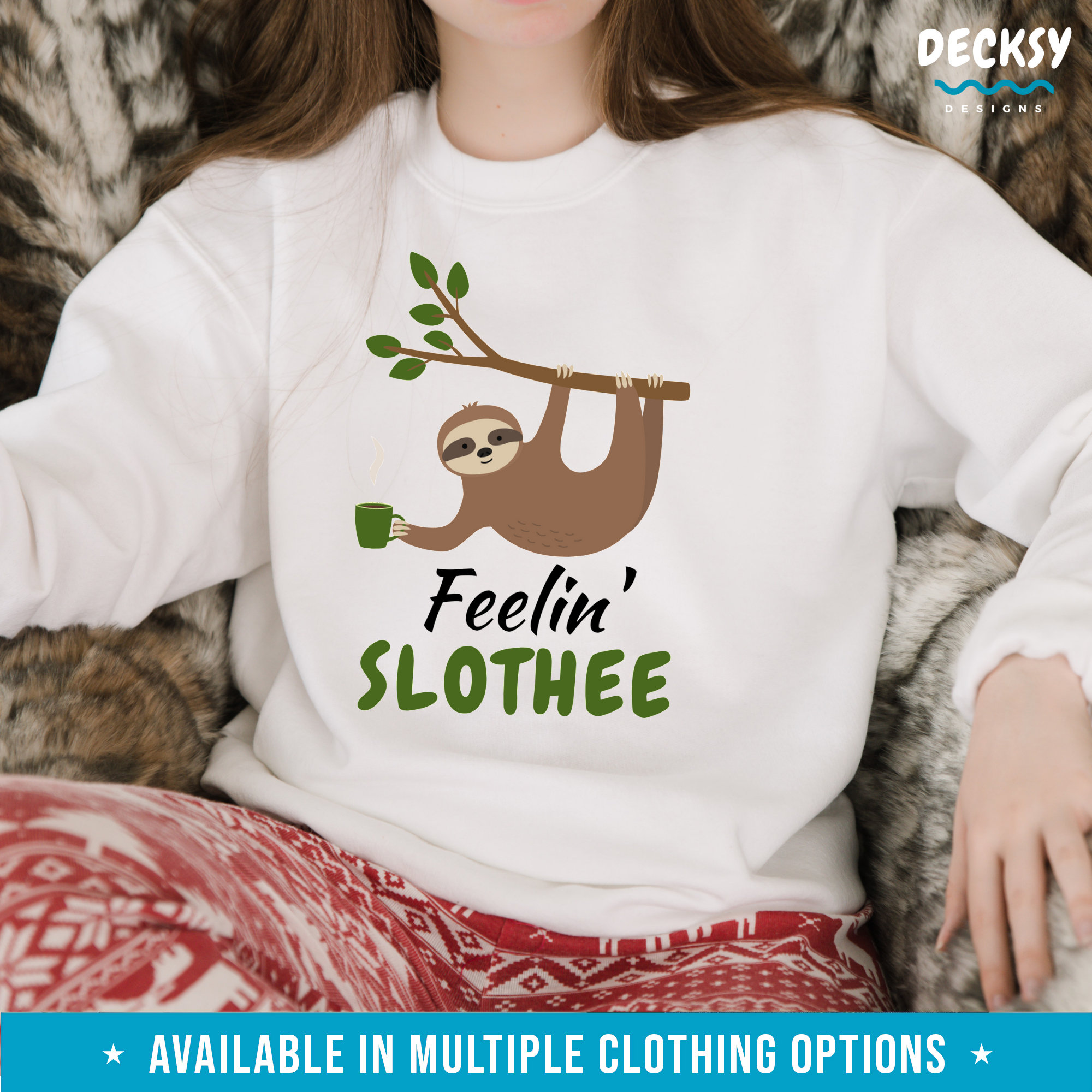 Discover Sloth Sweatshirt, Funny Sloth Shirt, Lazy Sloth Jumper, Gift For Sloth Lover,  Sloth Mode Activated