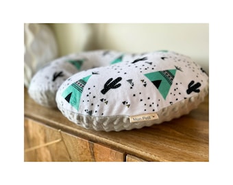 Nursing Pillow Cover-Breastfeeding Pillow Cover -Minky Pillow Cover-Baby Pillow Cover-Feeding Pillow-Nursing Pillow
