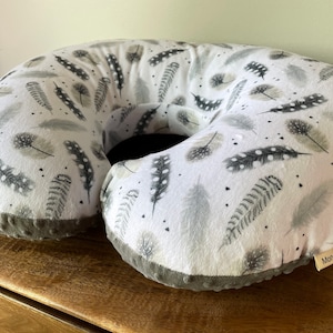 Nursing Pillow Cover-Boho-Breastfeeding Pillow Cover -Minky Pillow Cover-Baby Pillow Cover-Feeding Pillow-Nursing Pillow
