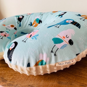 Nursing Pillow Cover-Breastfeeding Pillow Cover -Minky Pillow Cover-Baby Pillow Cover-Feeding Pillow-Nursing Pillow