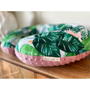Nursing Pillow Cover-Breastfeeding Pillow Cover -Minky Pillow Cover-Baby Pillow Cover-Feeding Pillow-Nursing Pillow-Floral-Jungle-Boho