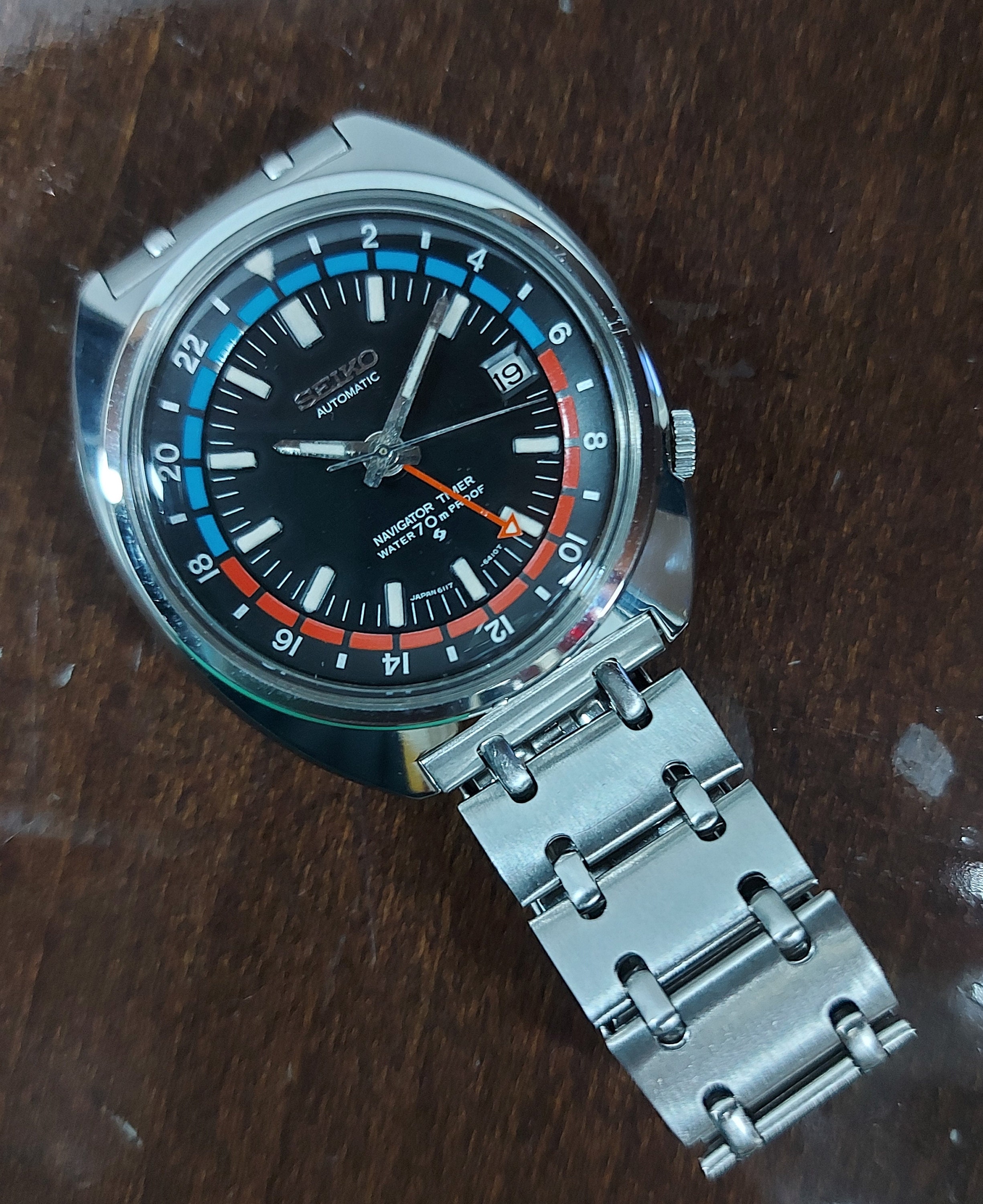 Vintage Seiko Navigator 6117-6410 Proof Dial Dated July 1970 | Etsy