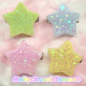 Star hairclips 4 piece set