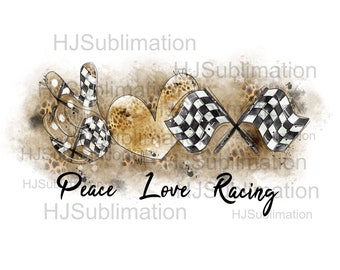 Download Peace Love Racing Etsy