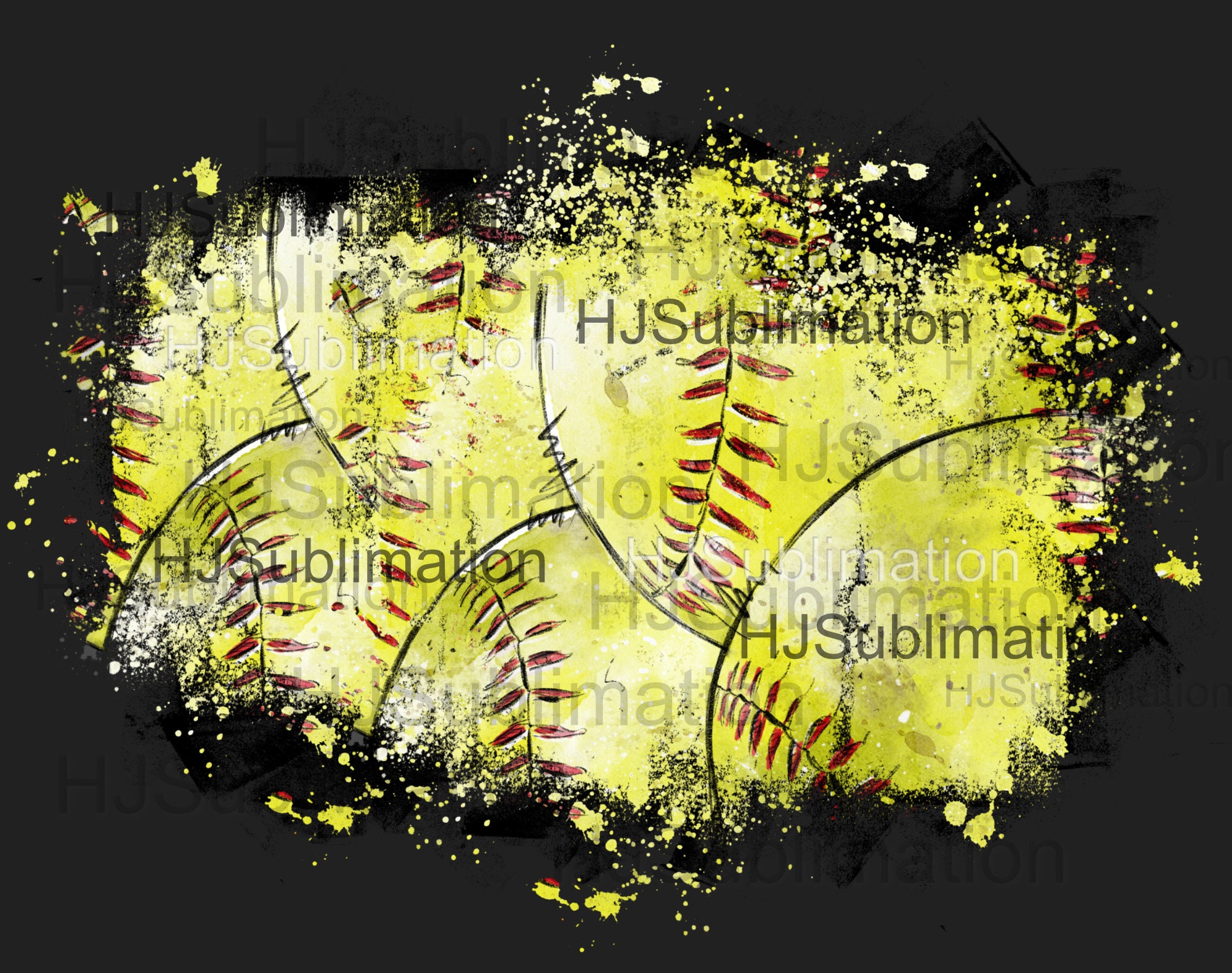 Softball Background Png.distressed Sublimation.grunge - Etsy