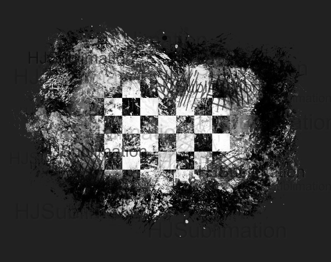 Checkered flag background png.Grunge race flag | Etsy Repeating Checkered Flag Background