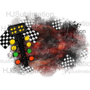 Drag racing sublimation PNG.Sublimation designs.