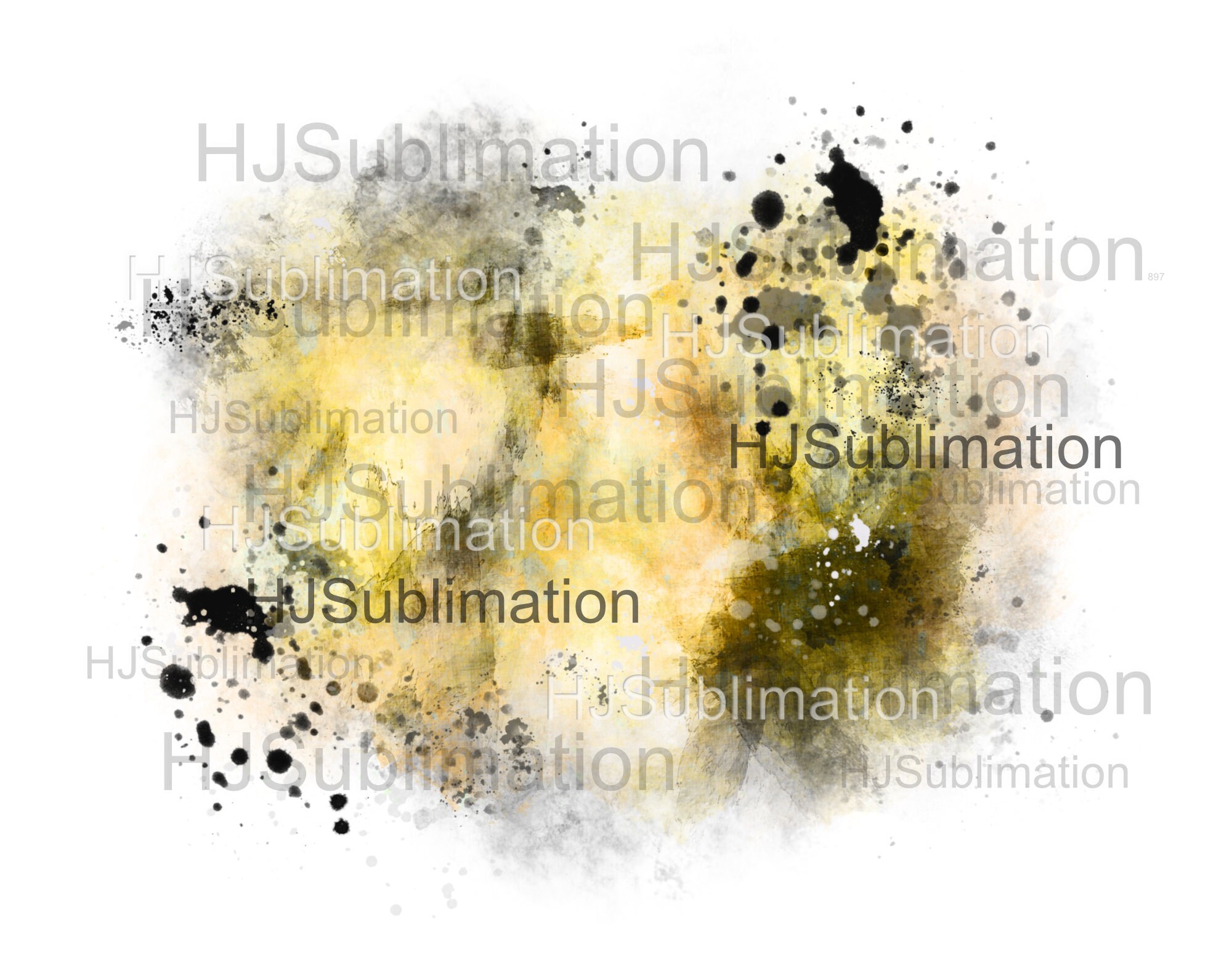 Yellow Distressed Background Png.smoke Effect Sublimation. Etsy