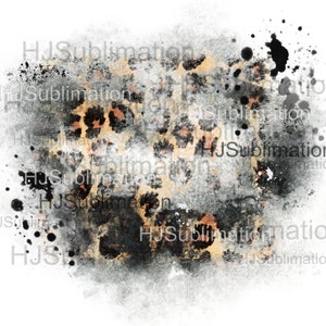 Distressed leopard background png for sublimation.Digital download.111