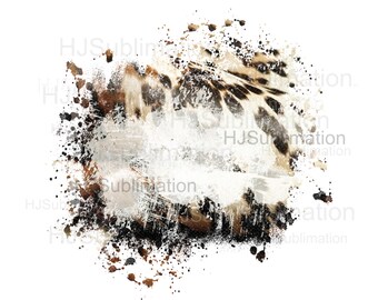 Distressed Cowhide  background png for sublimation.Digital download.