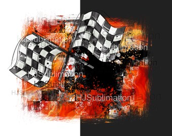 Geruite vlag achtergrond png.Racing png digitale download.