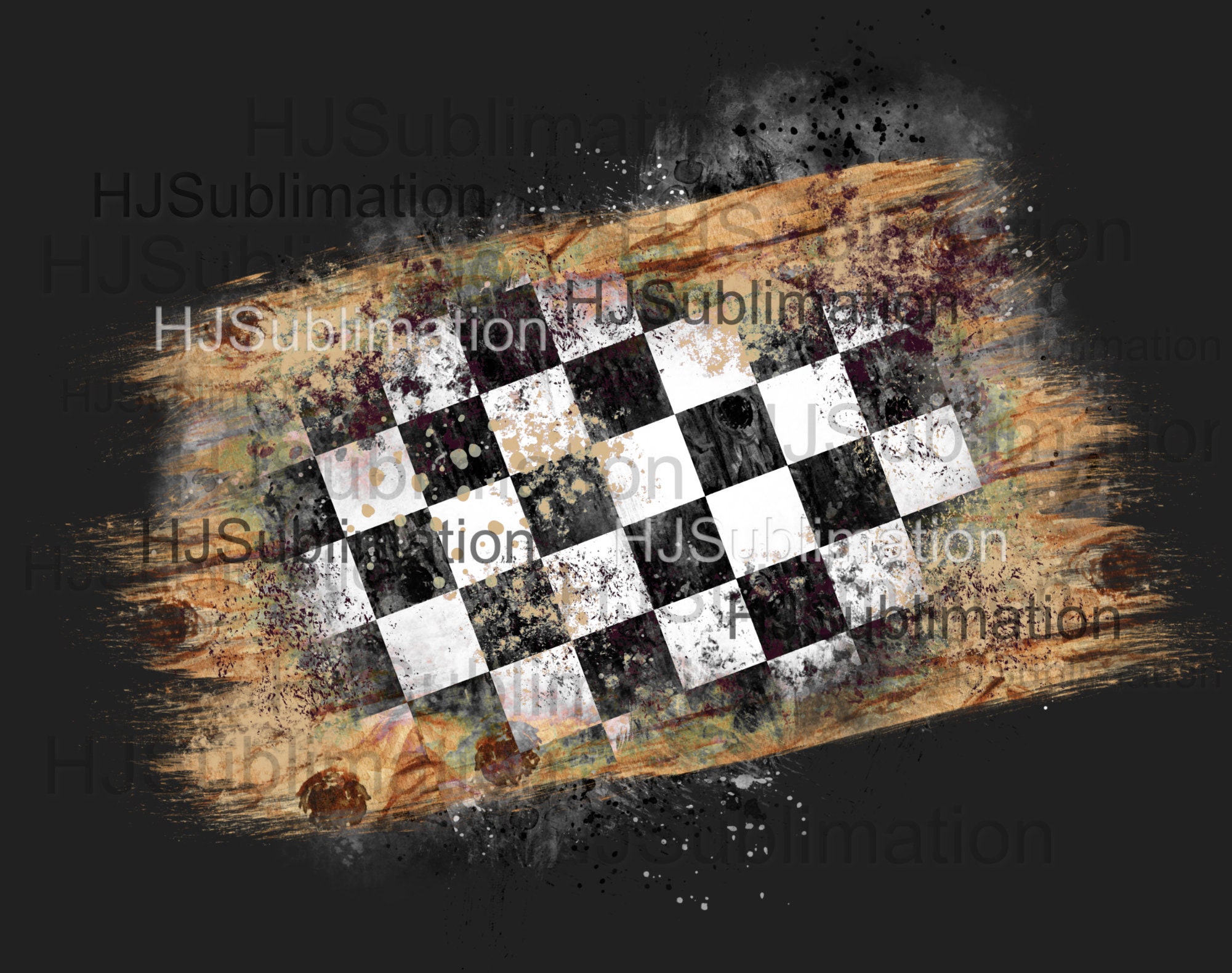 Rustic Racing Checkered Flag PNG – Grunge Sublimation Design - Etsy
