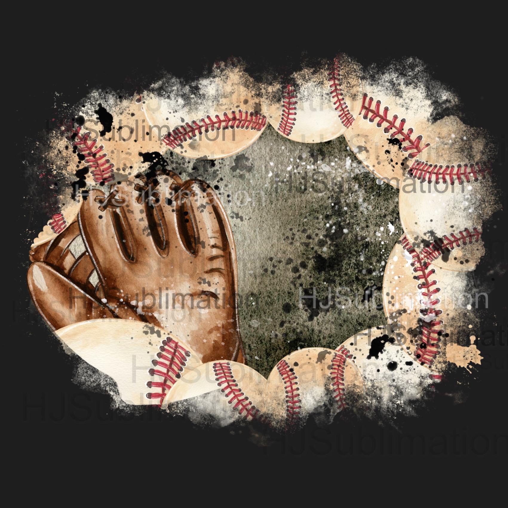 Baseball Background PNG. Distressed Grunge Background.splash Frame ...