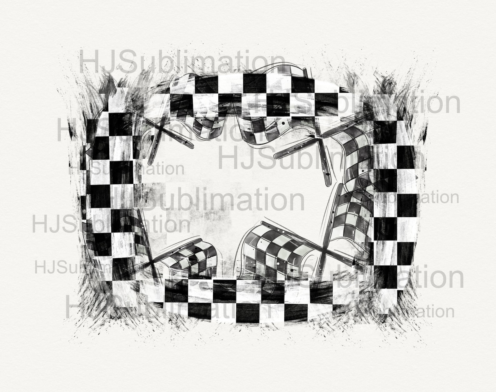 Checkered flag background png.Distressed frame background | Etsy Repeating Checkered Flag Background