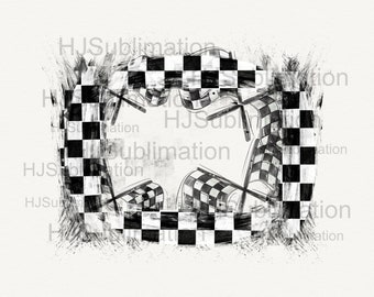 Checkered flag background png.Distressed frame background sublimation.Racing png digital download.88