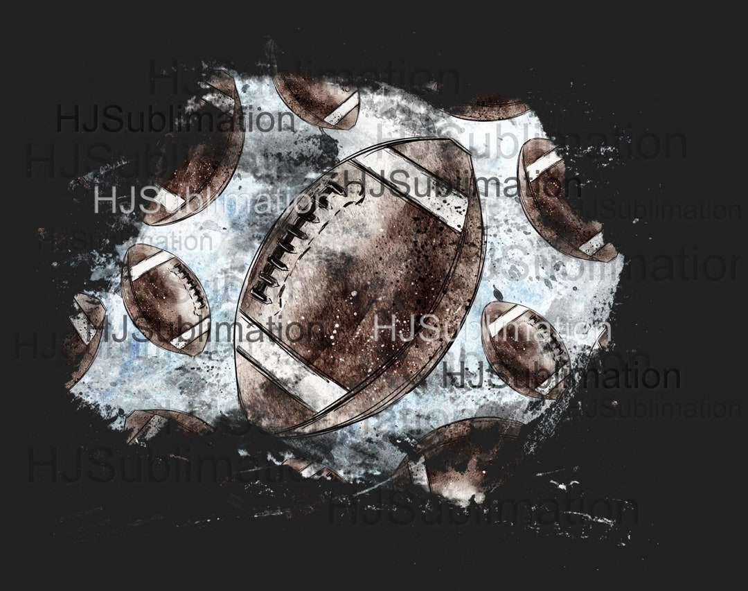 Football Background Png. Distressed Sublimation Design. - Etsy
