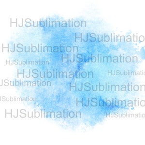 Blue Watercolor Sublimation Designs Background PNG.Backsplash PNG.Splash  Png.12