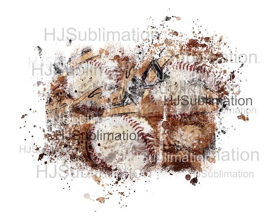 Baseball Background PNG. Sublimation Design. - Etsy