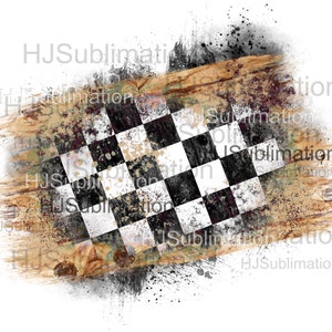 Checkered Flagge Hintergrund png.Grunge Rasse Flagge Sublimation.Rennen PNG digitaler Download.