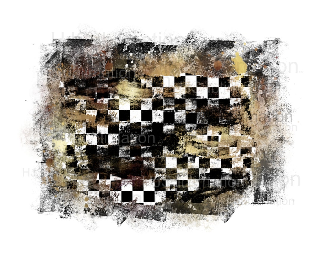 Checkered Flag Background PNG, Grunge Race Flag Sublimation, Racing PNG ...