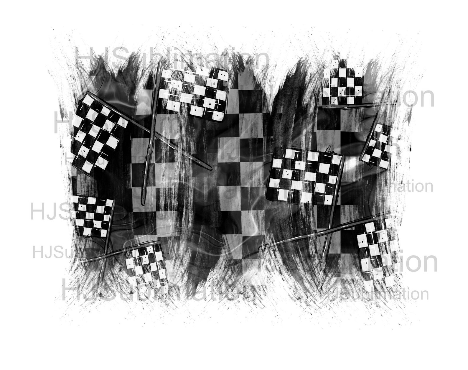 Checkered flag background png.Distressed flag.Grunge race flag | Etsy Repeating Checkered Flag Background