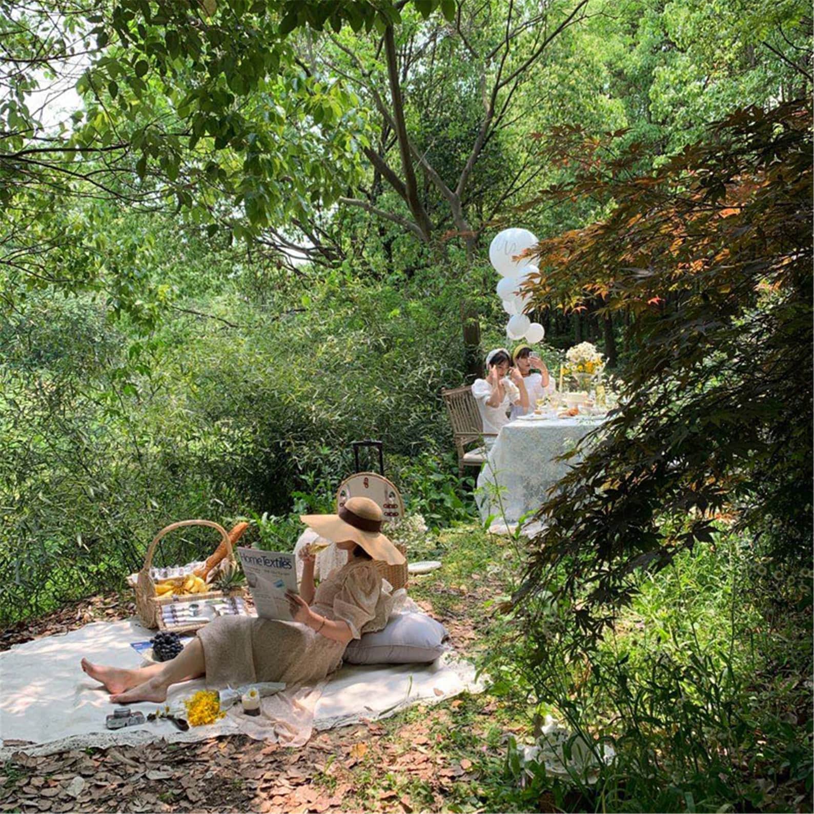 Waterproof picnic mat picnic rug lace outdoor floor rug Etsy