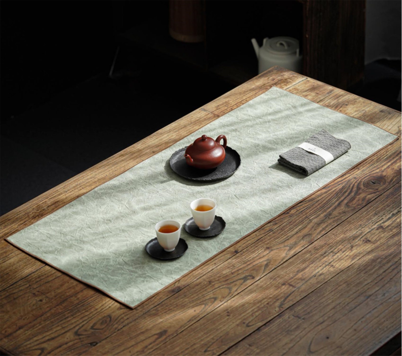 Extra thick faux leather placemat two sides placematfaux Etsy