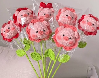 Flower Animal Amigurumi Crochet Pattern: Beginner 3-in-1 (PDF Pattern)