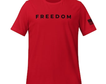 Freedom Shirt USA Flag United States of America Shirt Patriotic Gift American Patriot Gift Idea American T-Shirt US Flag Shirt Unity Freedom