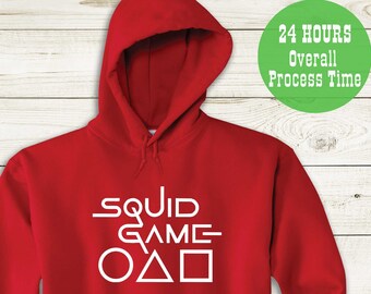 Squid Game Hoodie Squid Hoodie K Drama 
