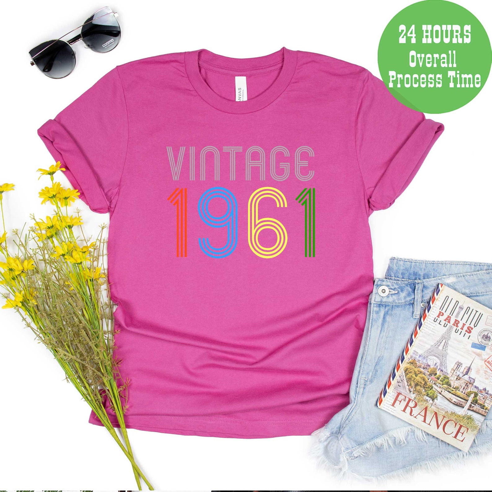 60th Birthday Shirt Vintage 1961 Shirt 60th Birthday Gift - Etsy