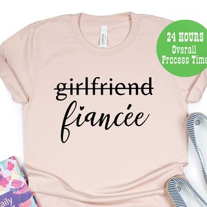 Fiancee Shirt, Fiance Shirt, Girlfriend Fiancee, Couples Engagement ...