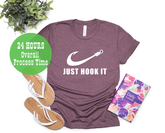 Just Hook It, Fishing Shirts for Men, Fishing Shirts for Women, Father's  Day Funny Fishing Shirts, Tee Shirt for Men 