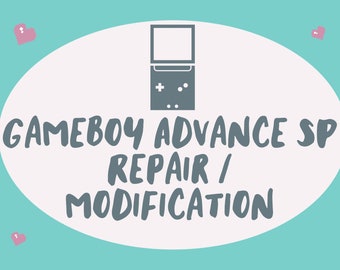 Gameboy Advance SP repairs/modification