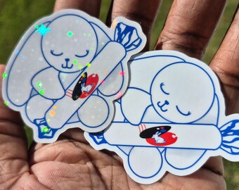 White Rabbit Candy Sticker