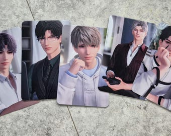 Love and Deepspace Study Buddy Photocards