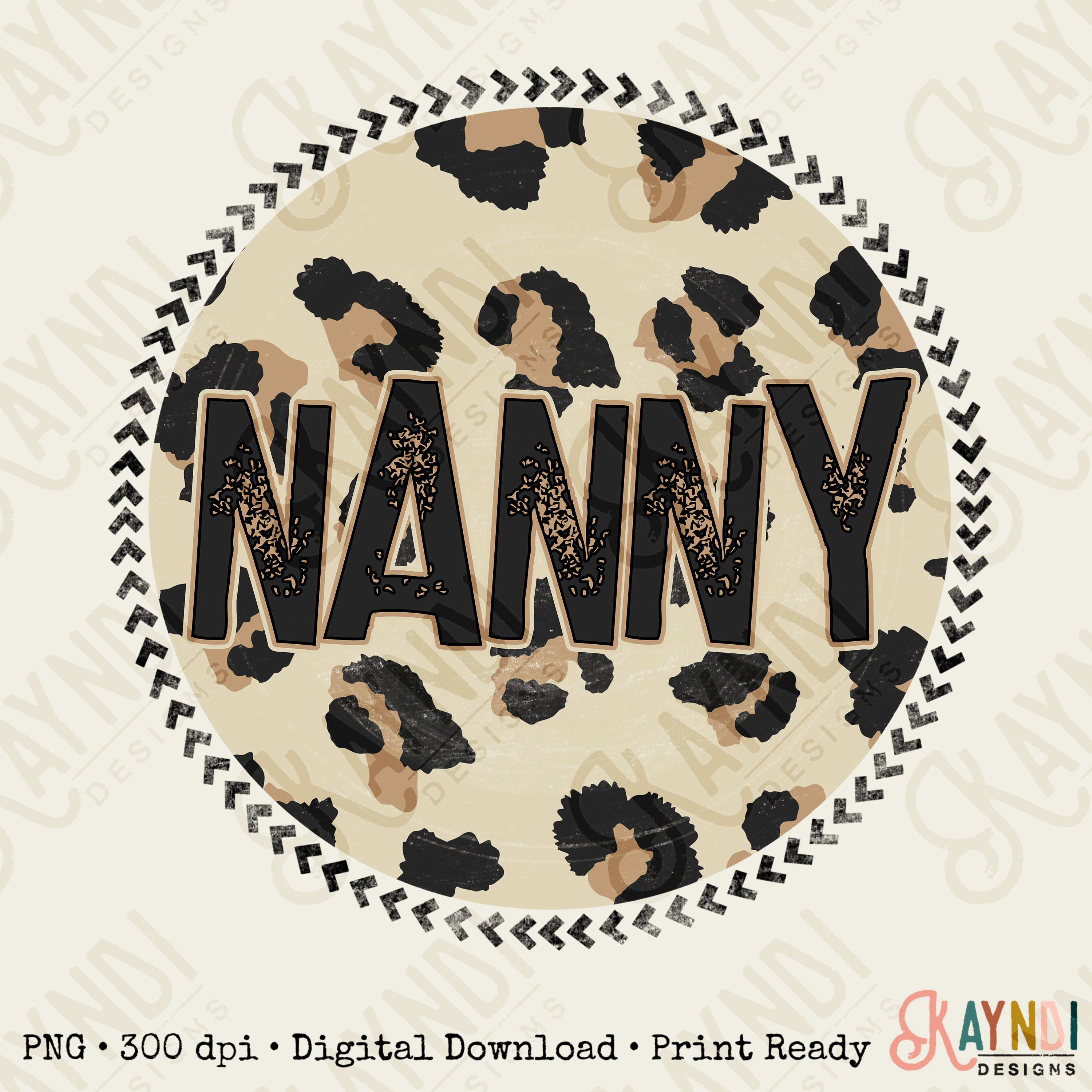 Etsy Nanny Printable