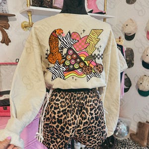 Wild Sticker Pink Sublimation Design PNG Digital Download Heart Lightning Zebra Cheetah Leopard Billiards Checker image 4
