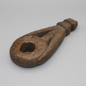 グルラ / 木製チャーン ガイド / ネパール - ヒマラヤ / 民族芸術