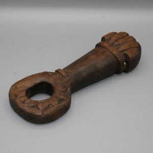 グルラ / 木製チャーン ガイド / ネパール - ヒマラヤ / 民族芸術