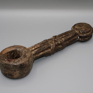 Ghurra / Wooden Baratte Guide / Nepal - Himalaya / Tribal Art