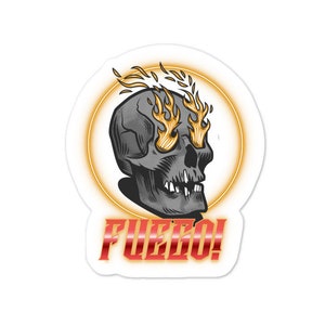 Die Dresdner Dateien Fuego Bubble-freie Aufkleber
