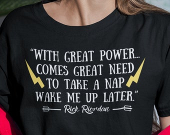 Percy Jackson Funny Quote Unisex T-Shirt | Percy Jackson & The Olympians Shirts