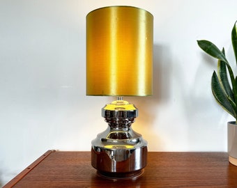 Vintage 1960's Italian Ceramic Table Lamp "MIRROR"