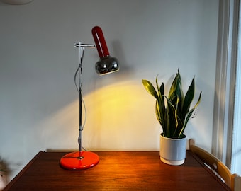 Vintage 1977 German Hillebrand Style Adjustable Spot Lamp &quot;SEARCHLIGHT&quot;