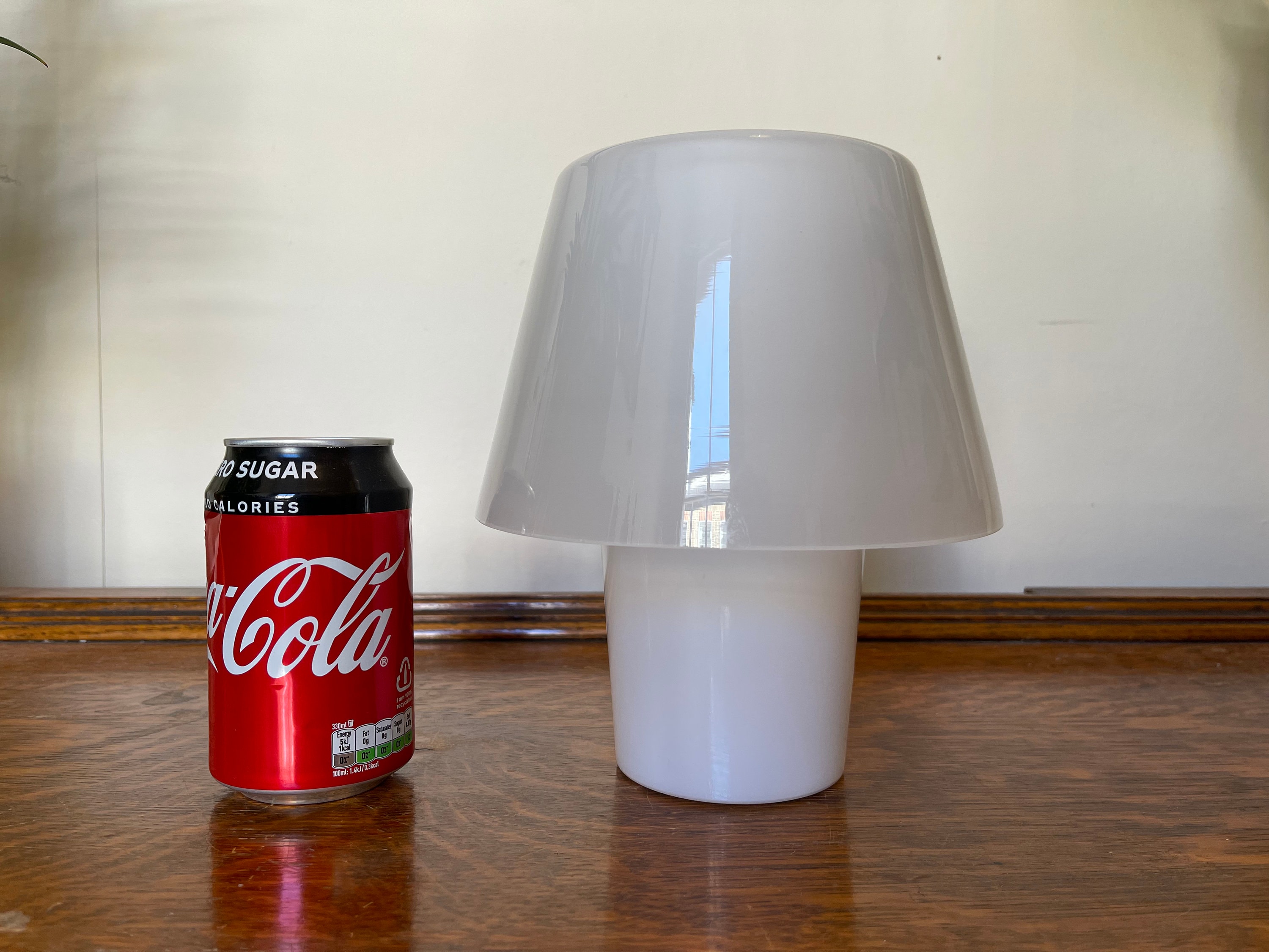 Vintage IKEA Glass Table Lamp GAVIK