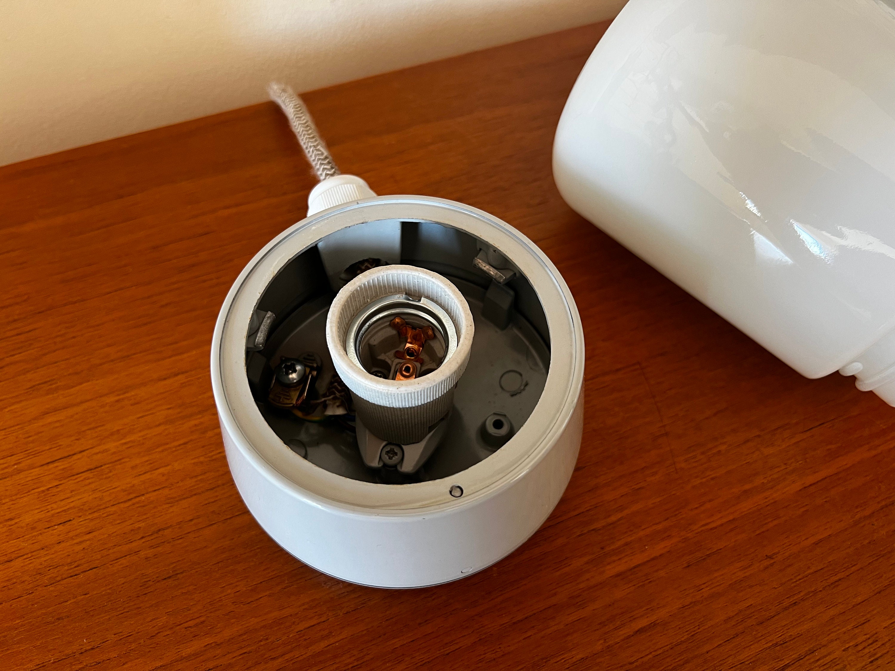 Vintage 1970's Coughtrie FS10 Table Lamp Conversion POD