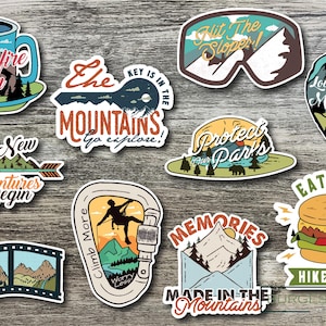 Outdoor Adventure sticker, bundle